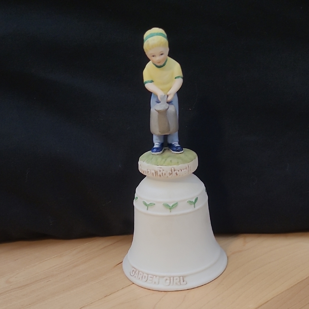 2/$20 1978 Garden Girl From Children's Series II Decorative Bell